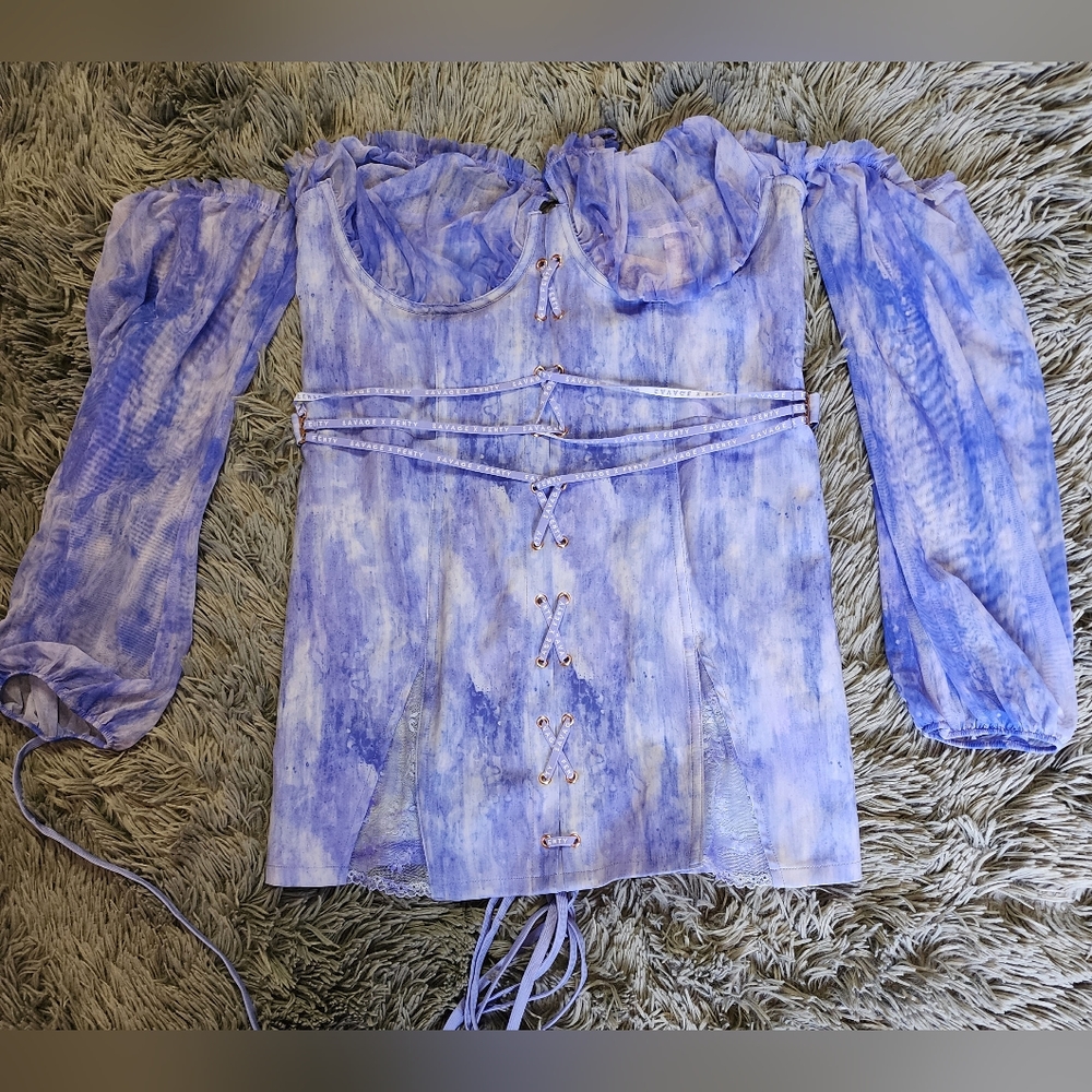 Savage X Fenty Purple Corset